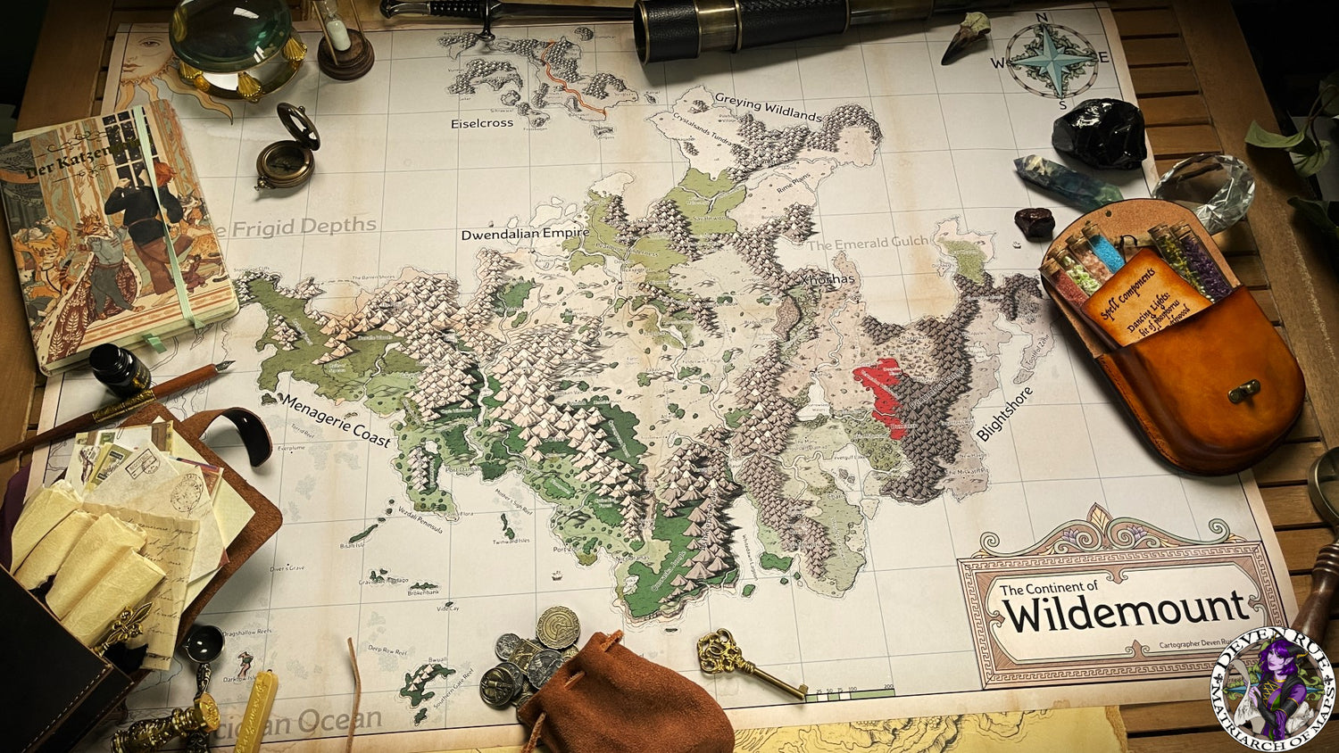 Critical Role Maps