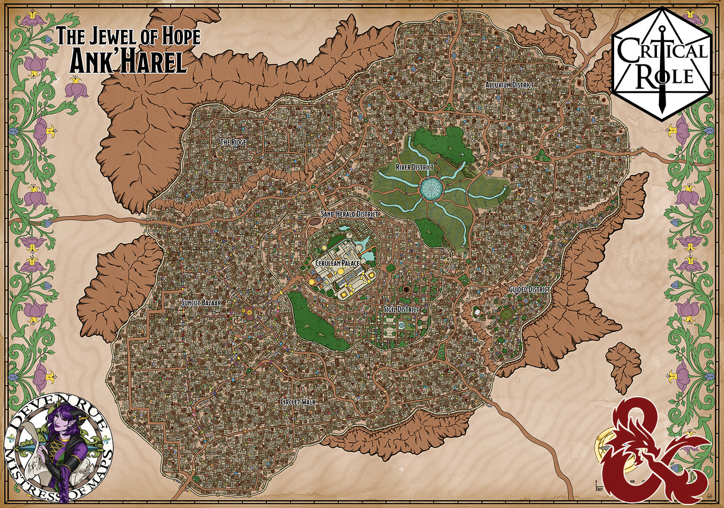 Ank'Harel City Map