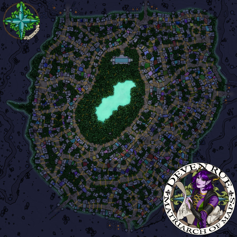 Arradyn City VTT Map Pack