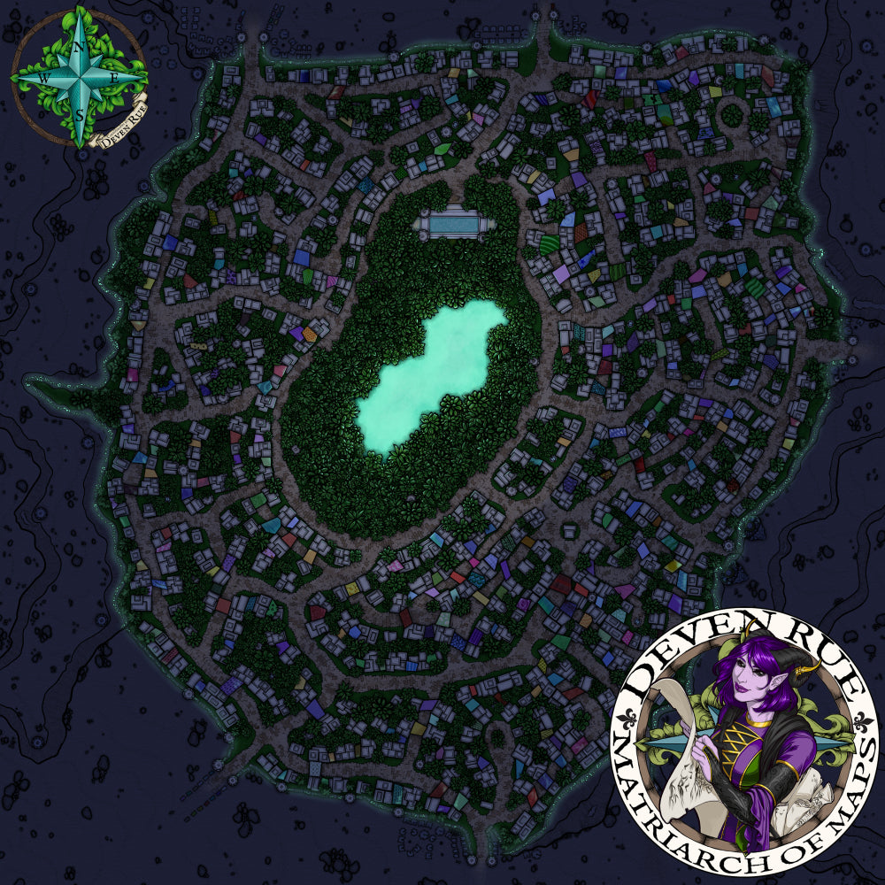 Arradyn City VTT Map Pack