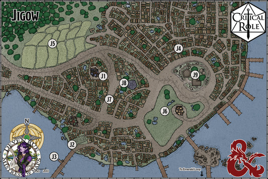 Jigow Map Prints