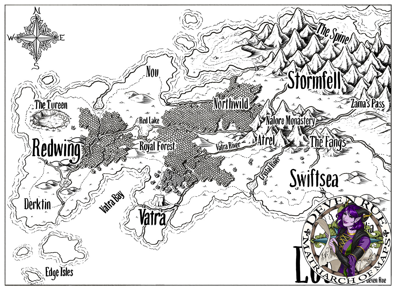 Dragonfall's Loc VTT Map