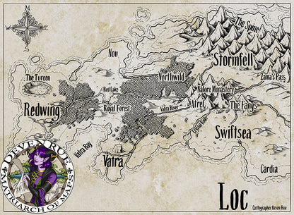 Dragonfall's Loc VTT Map