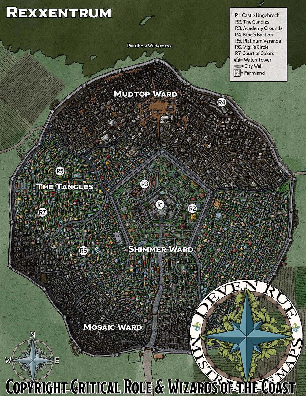 Rexxentrum Map