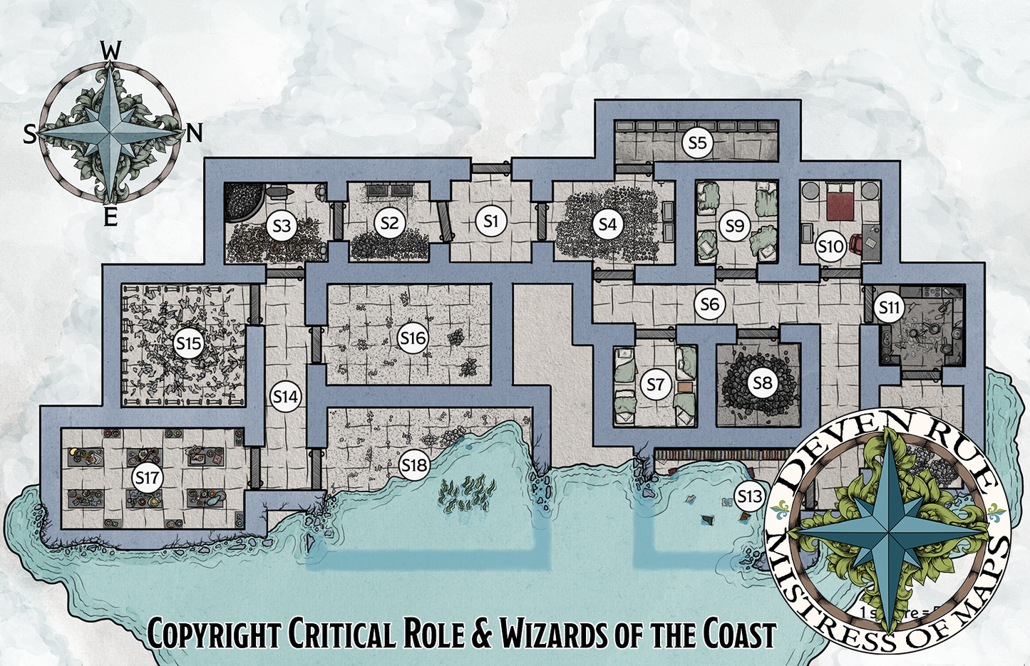 Salsvault Map