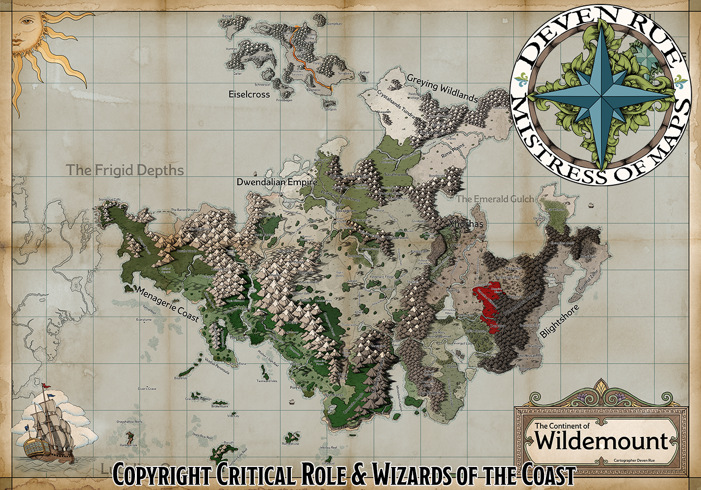 Wildemount Map