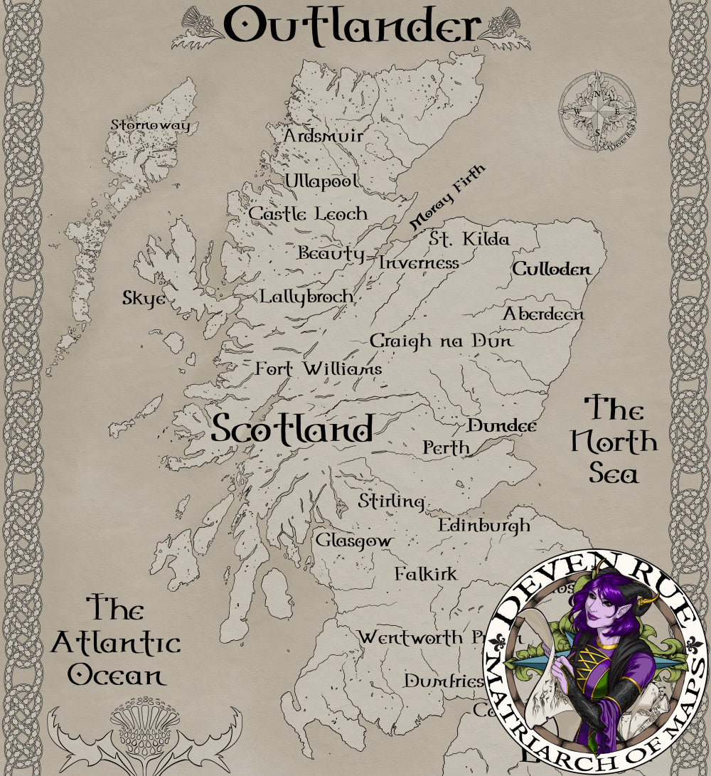 Outlander Scotland Prints