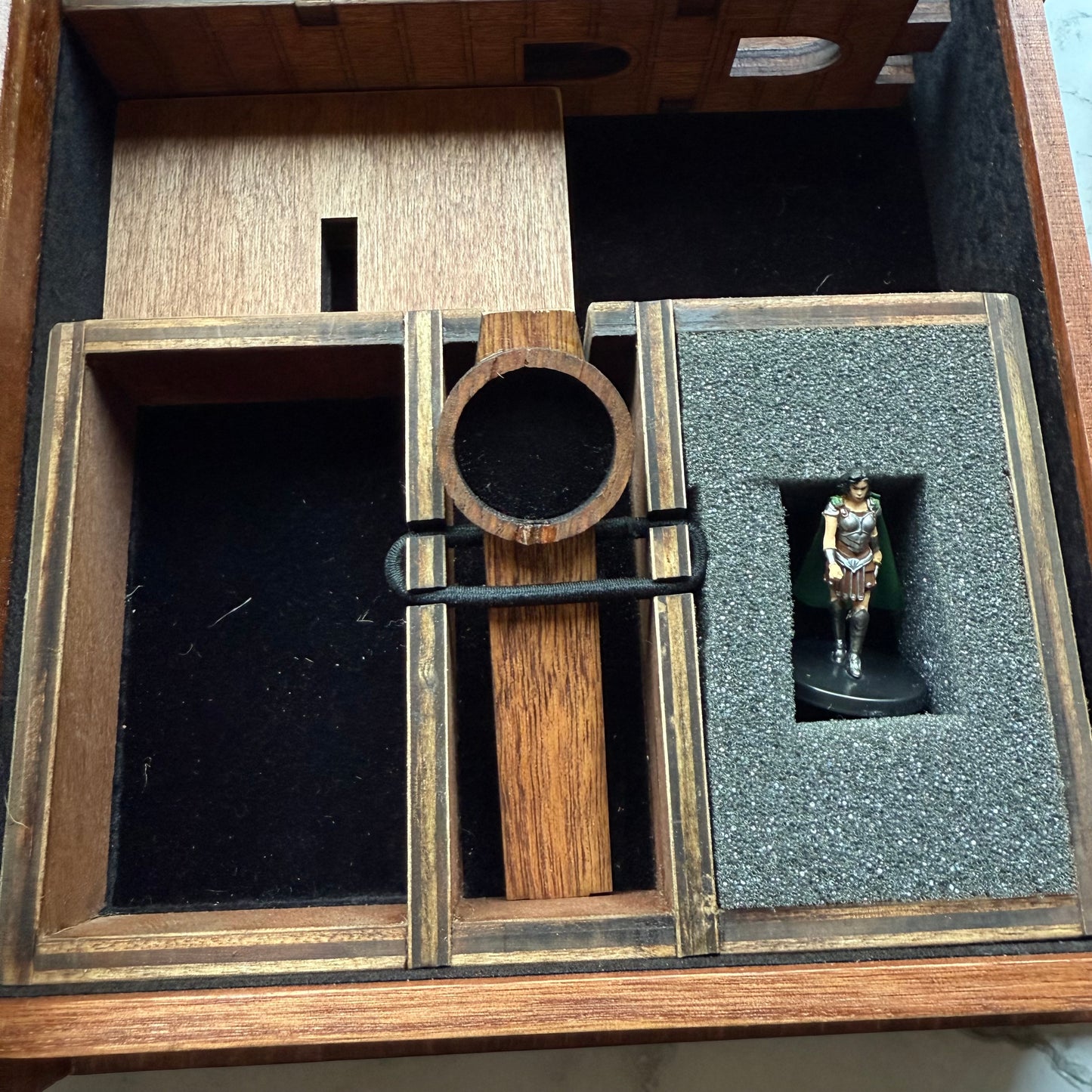 Astrolabe Dice Book Box - Cherry
