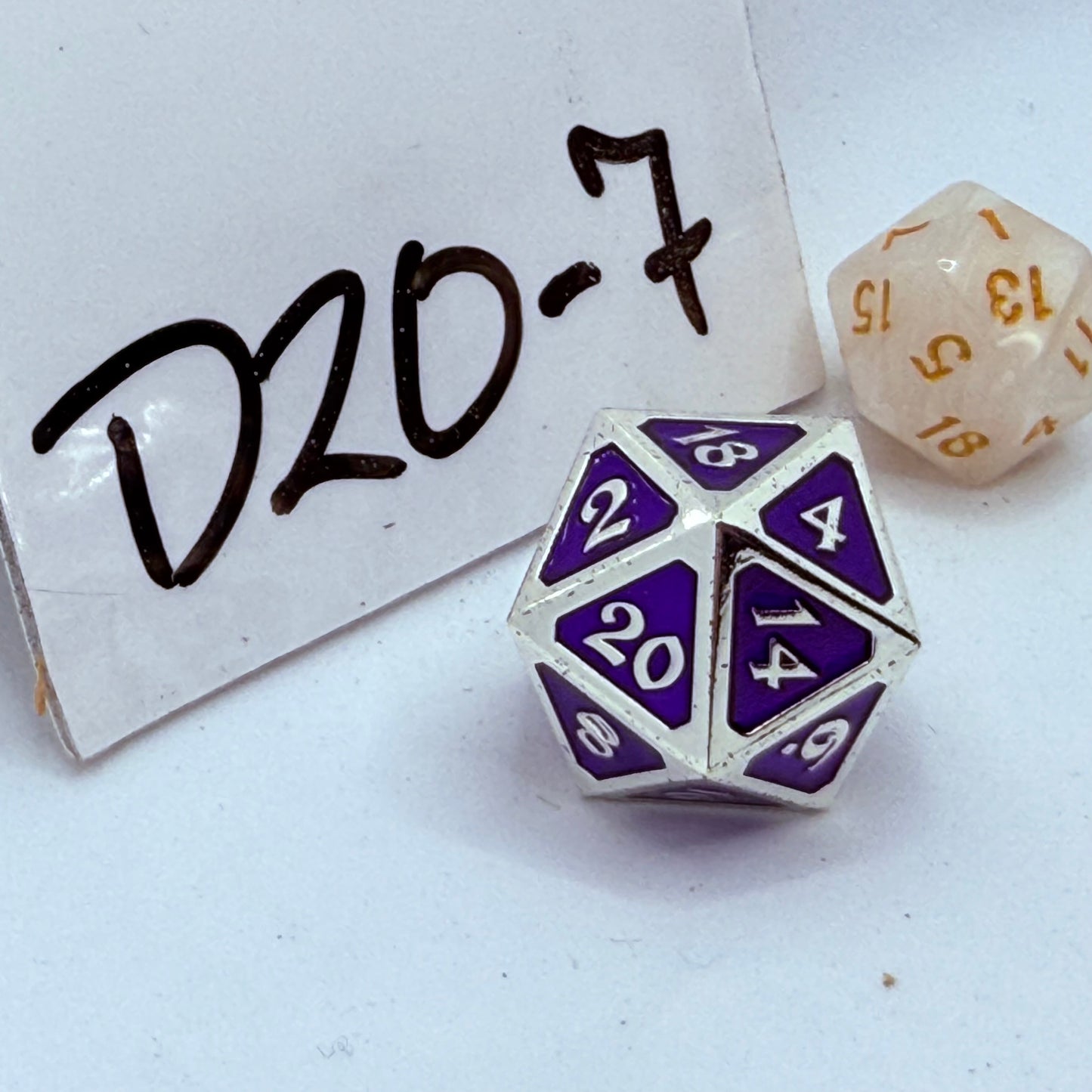 D20-7 Oversized Metal D20