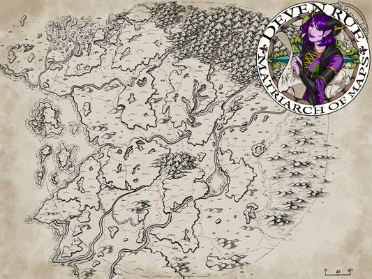 The Pentacity States VTT Map Pack