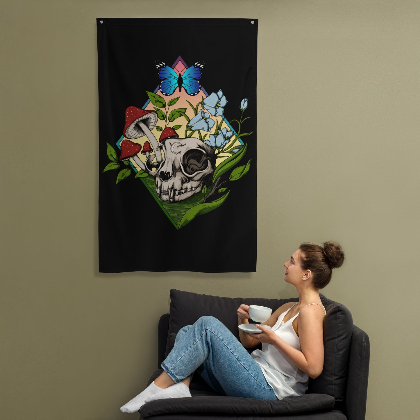 A Familiar Garden Flag