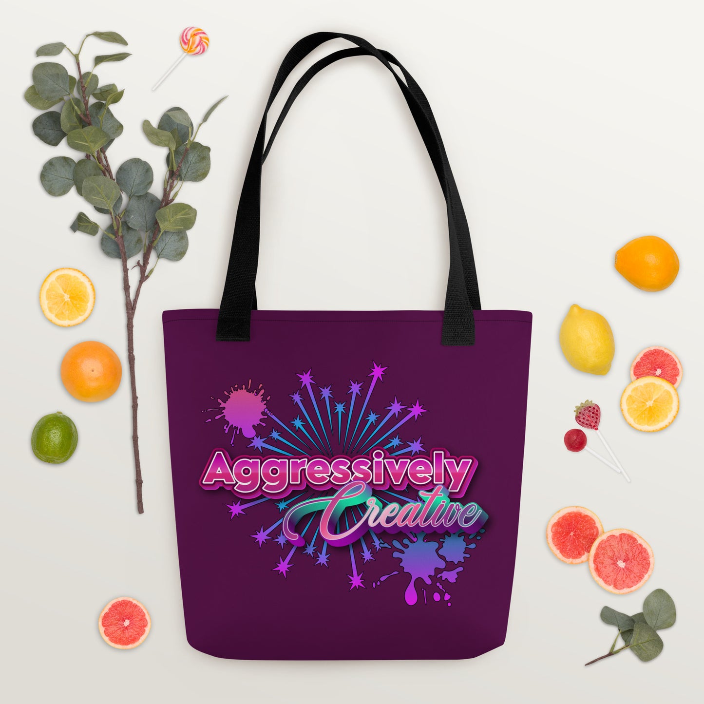 Aggressively Creative Tote Bag