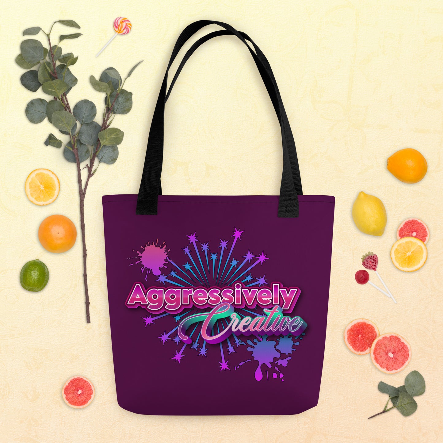 Aggressively Creative Tote Bag