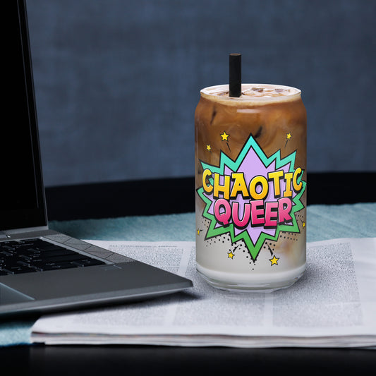 Chaotic Queer Can-Shaped Glass
