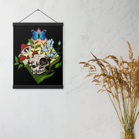 A Familiar Garden Poster with Hanger