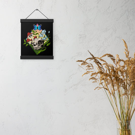 A Familiar Garden Poster with Hanger