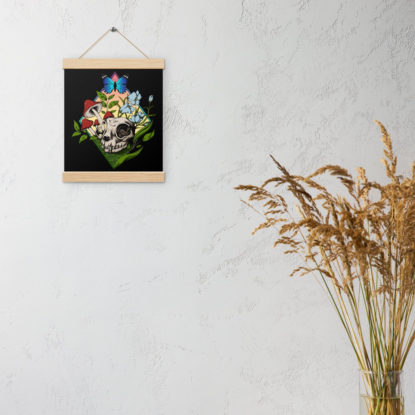A Familiar Garden Poster with Hanger