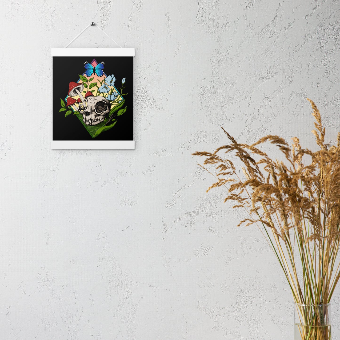 A Familiar Garden Poster with Hanger