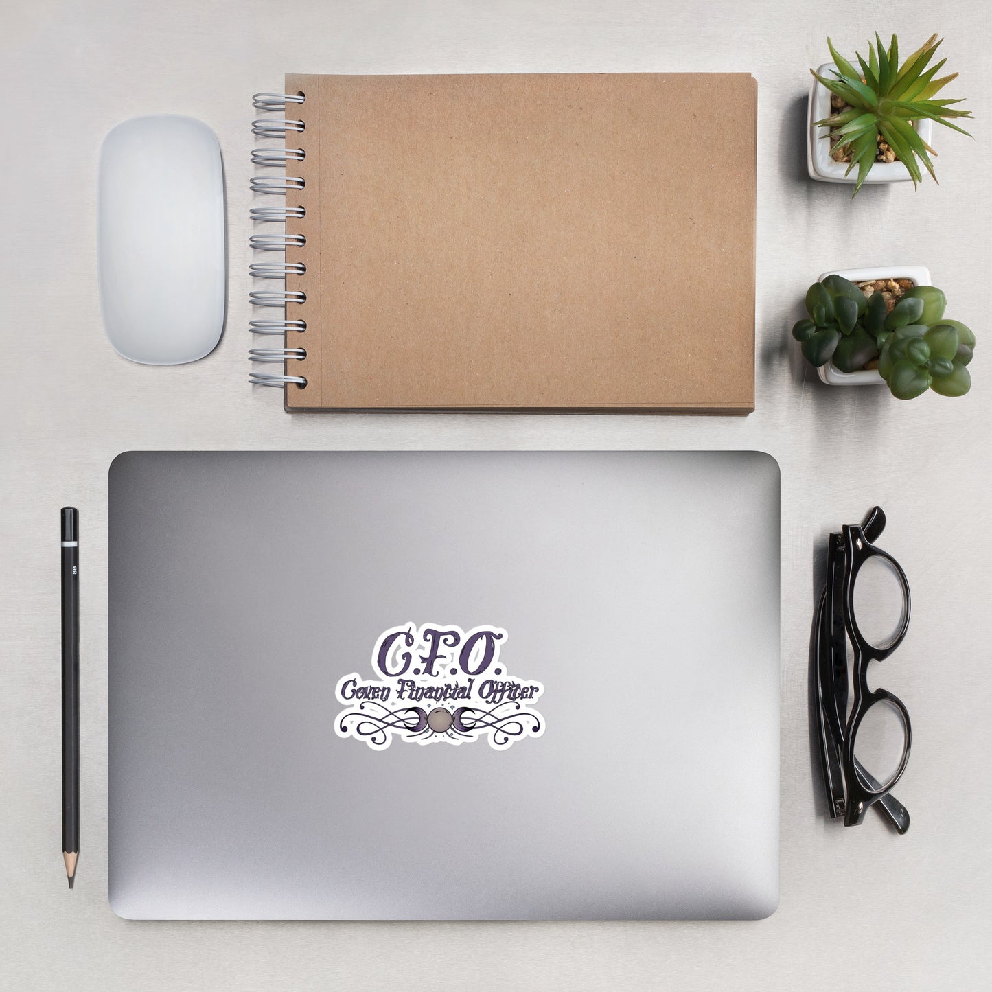 Coven Financial Officer Stickers