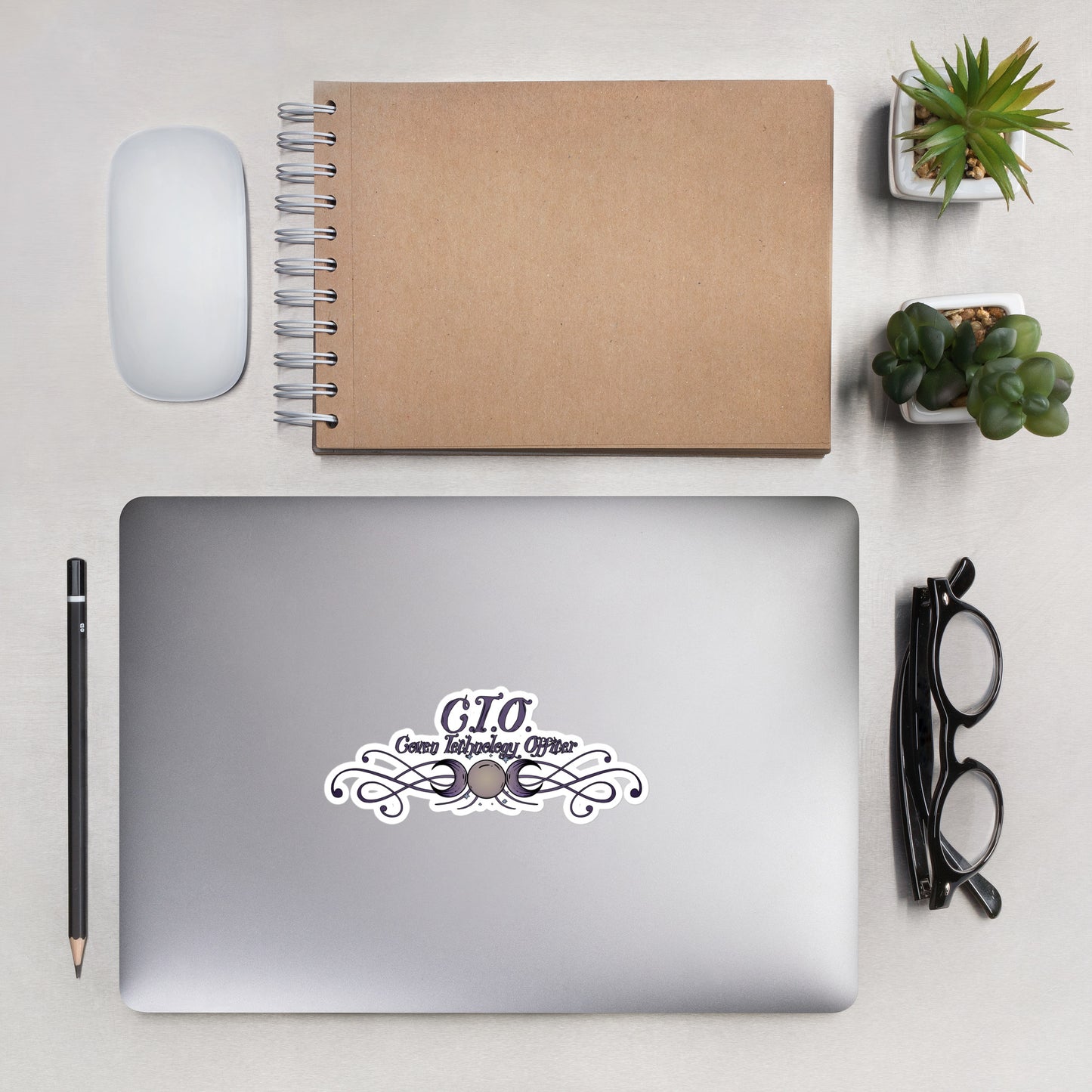 Coven Technology Officer Stickers
