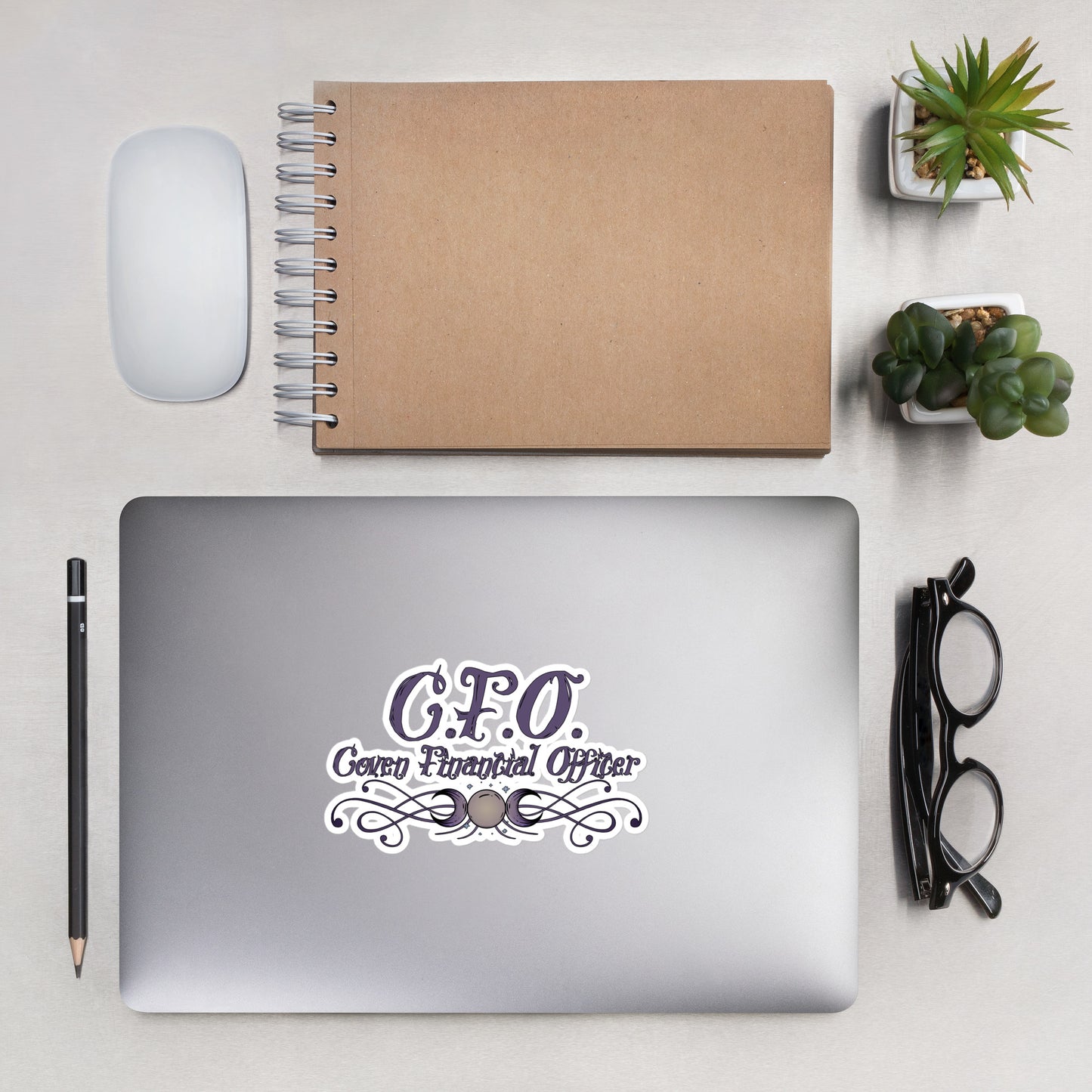 Coven Financial Officer Stickers