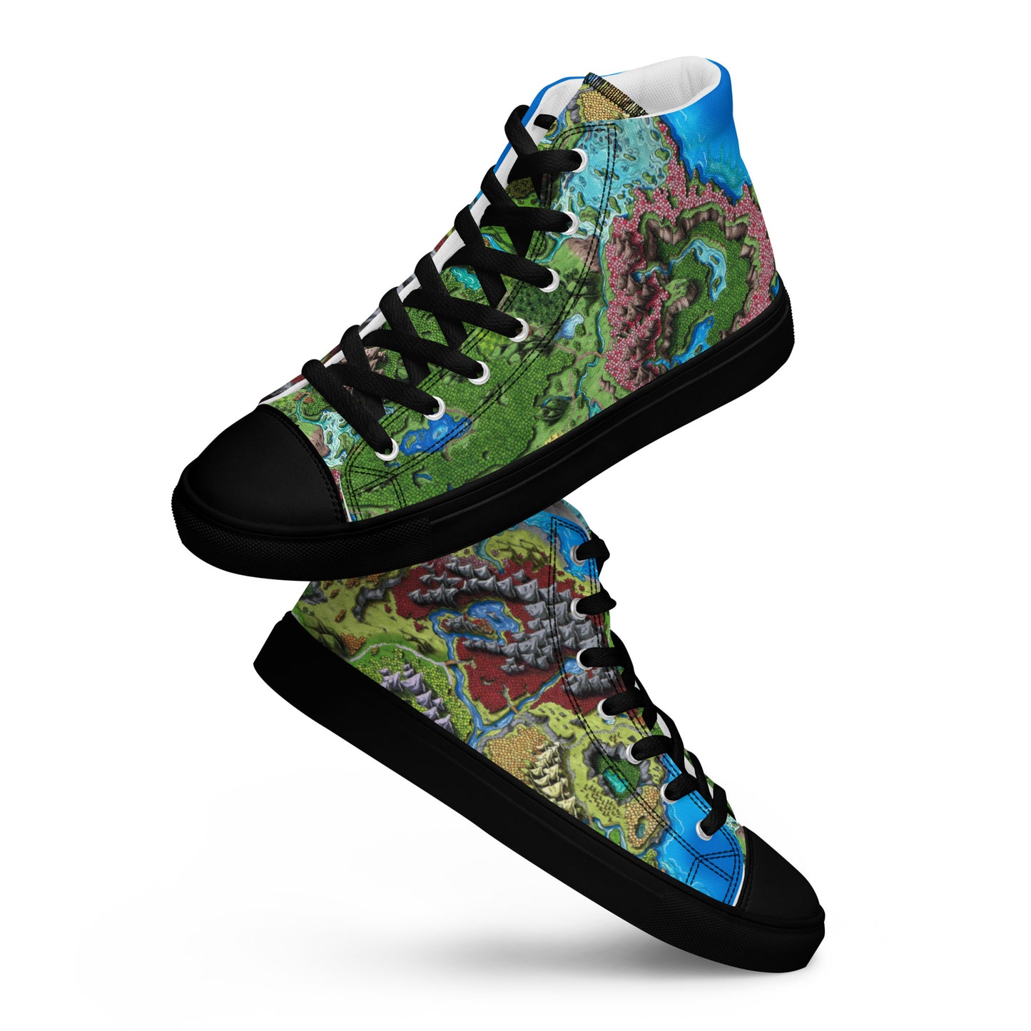 Taur'Syldor Wide High Top Canvas Shoes