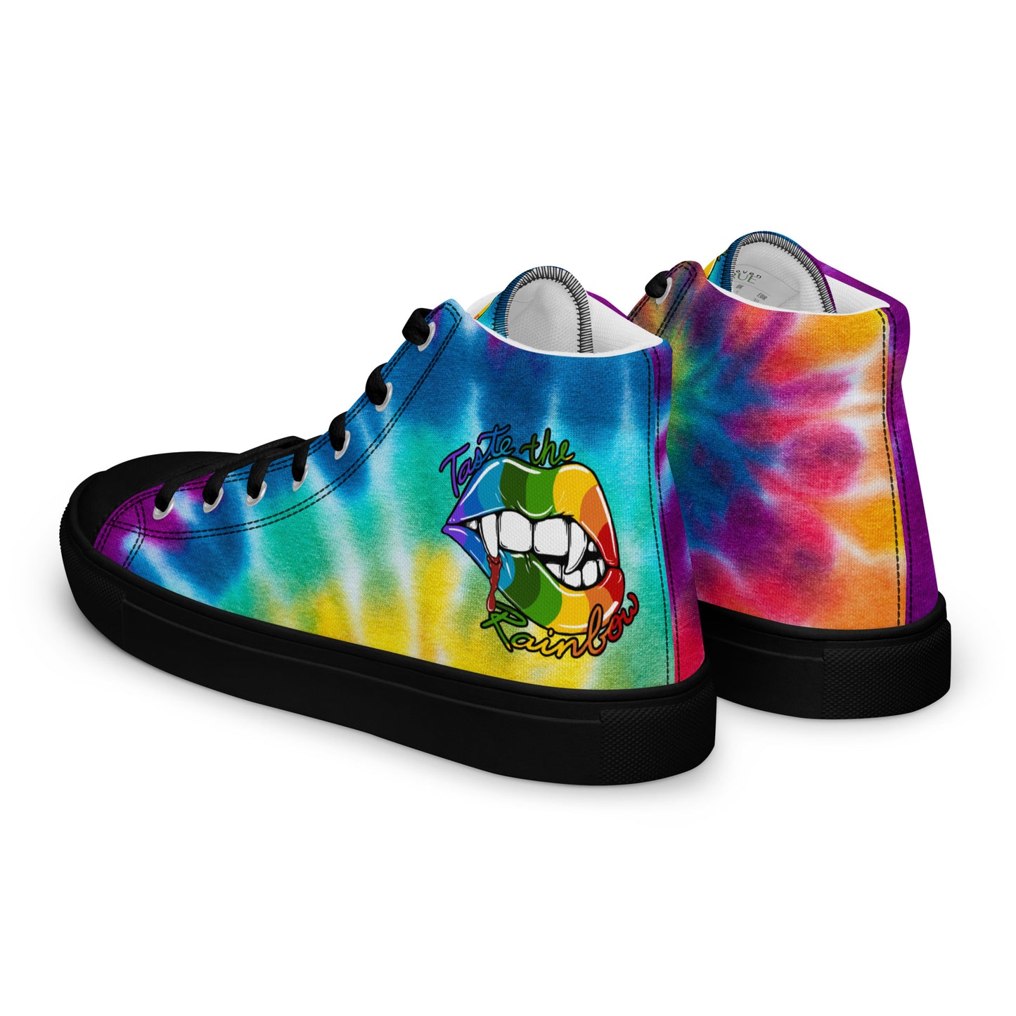 Taste the Rainbow Wide High Top Shoes