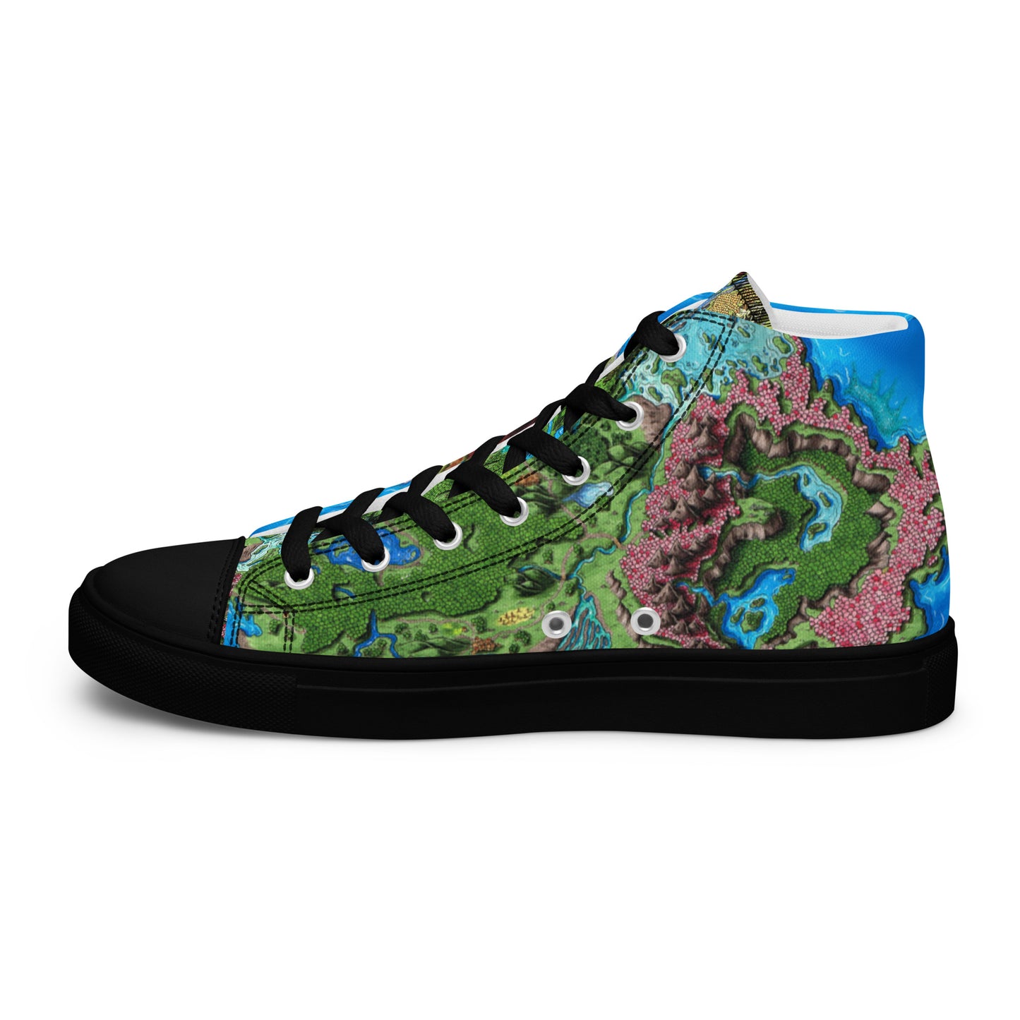 Taur'Syldor Wide High Top Canvas Shoes