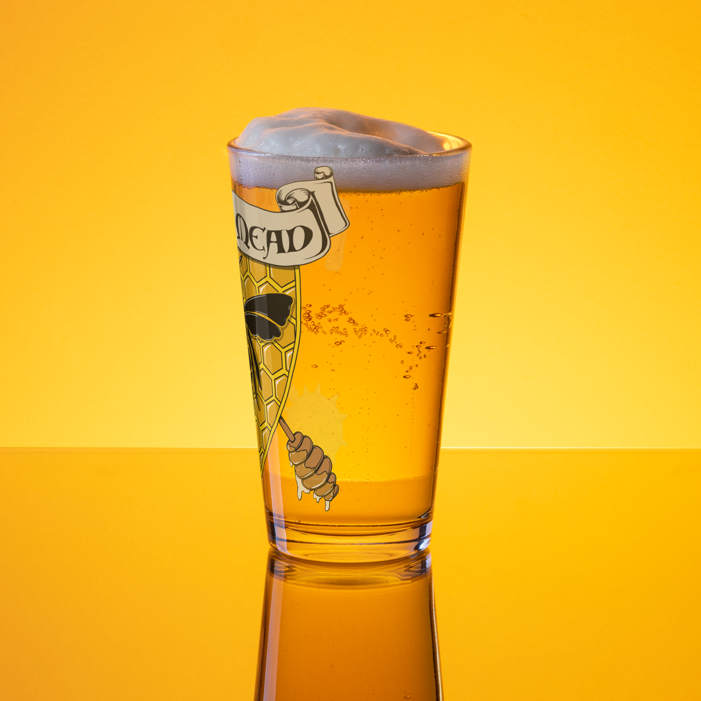 Mace & Mead Pint Glass