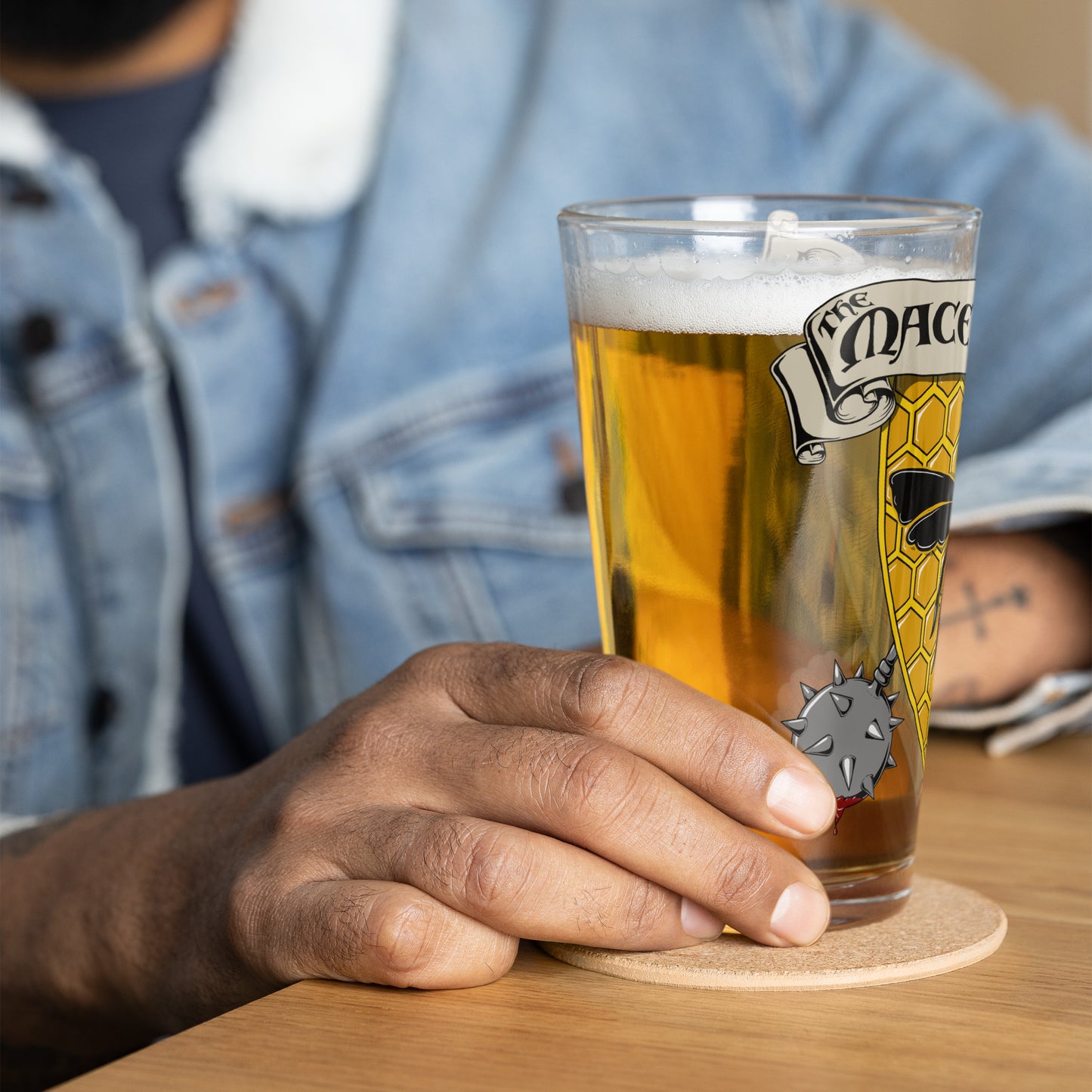 Mace & Mead Pint Glass