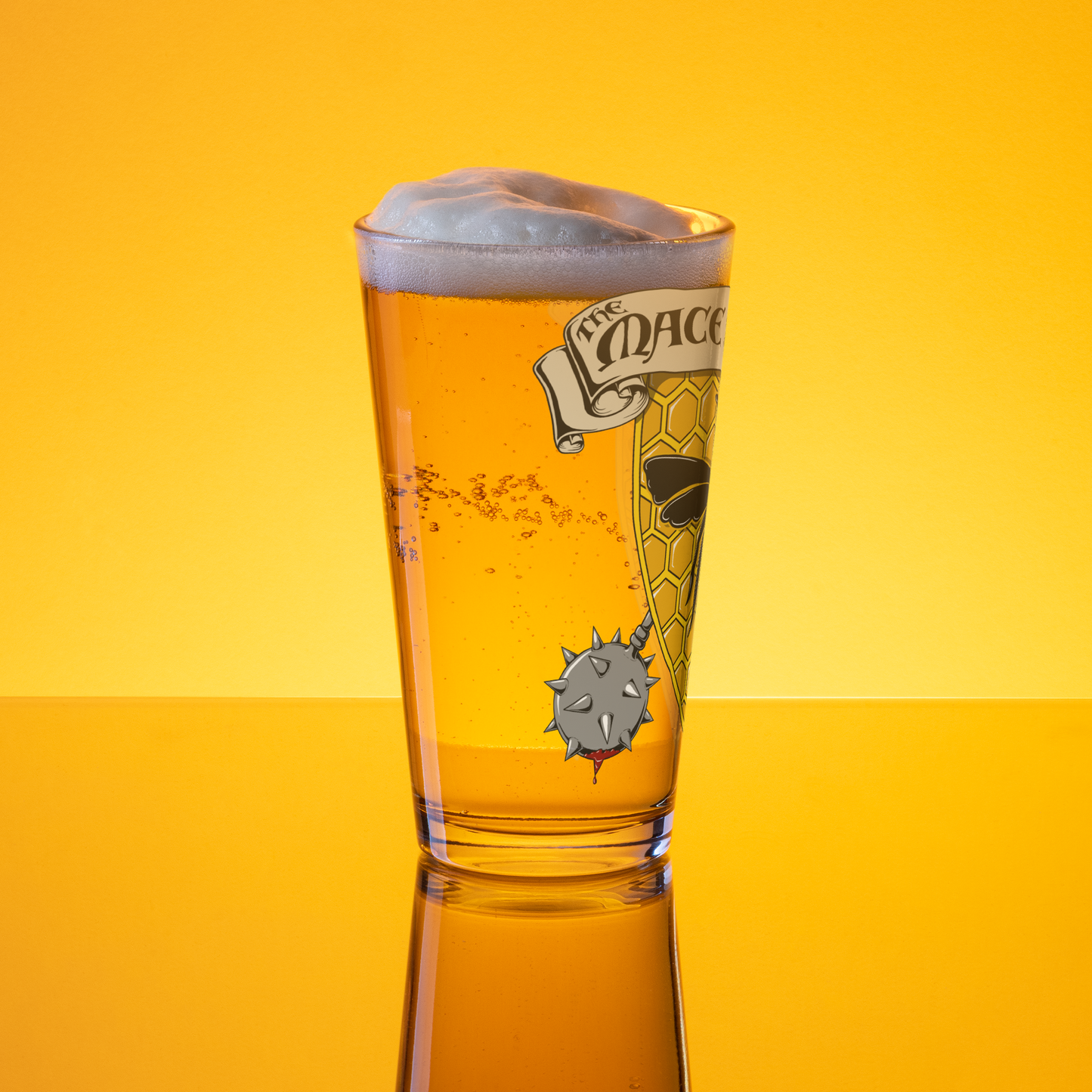 Mace & Mead Pint Glass