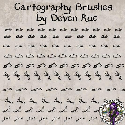 World & Regional Cartography Ultimate Brush Pack