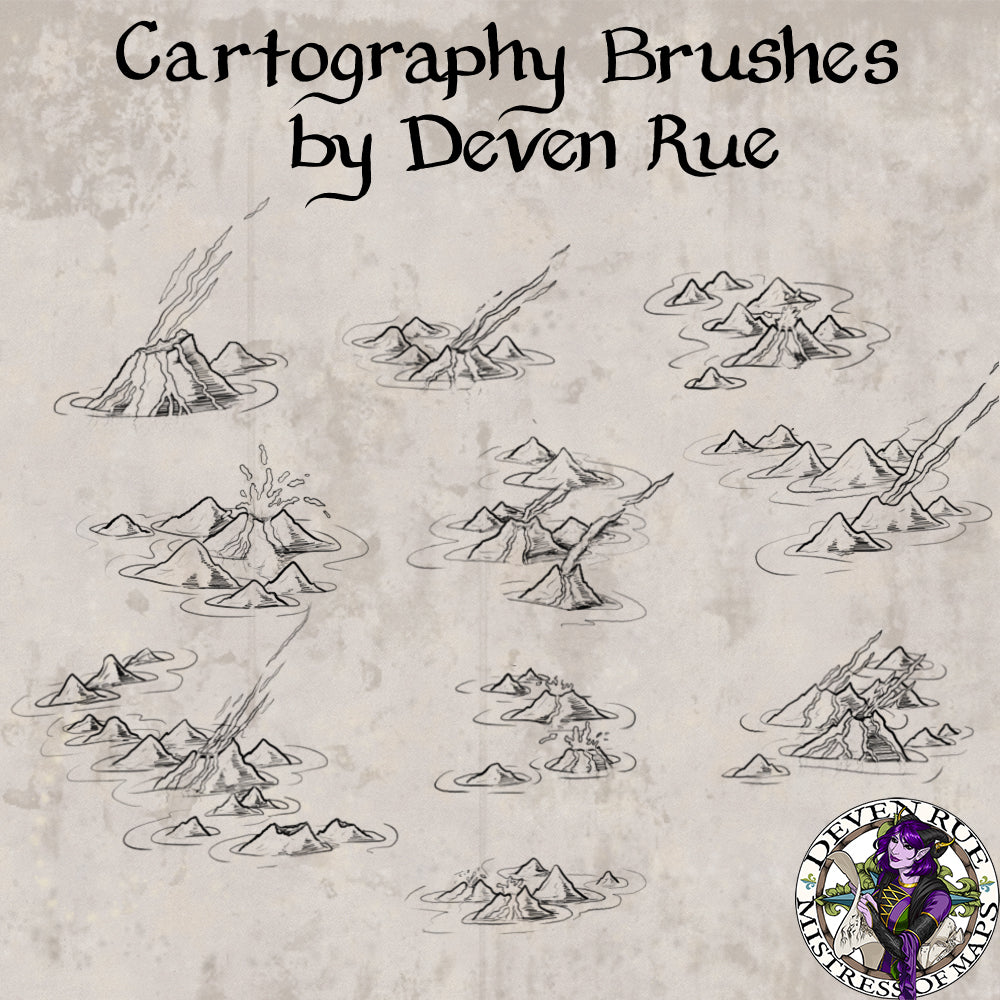 World & Regional Cartography Ultimate Brush Pack
