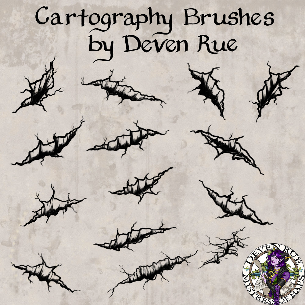 World & Regional Cartography Ultimate Brush Pack