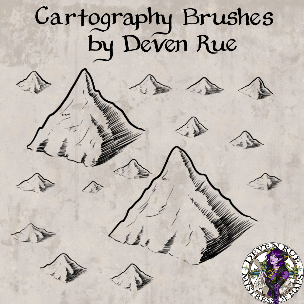 World & Regional Cartography Ultimate Brush Pack
