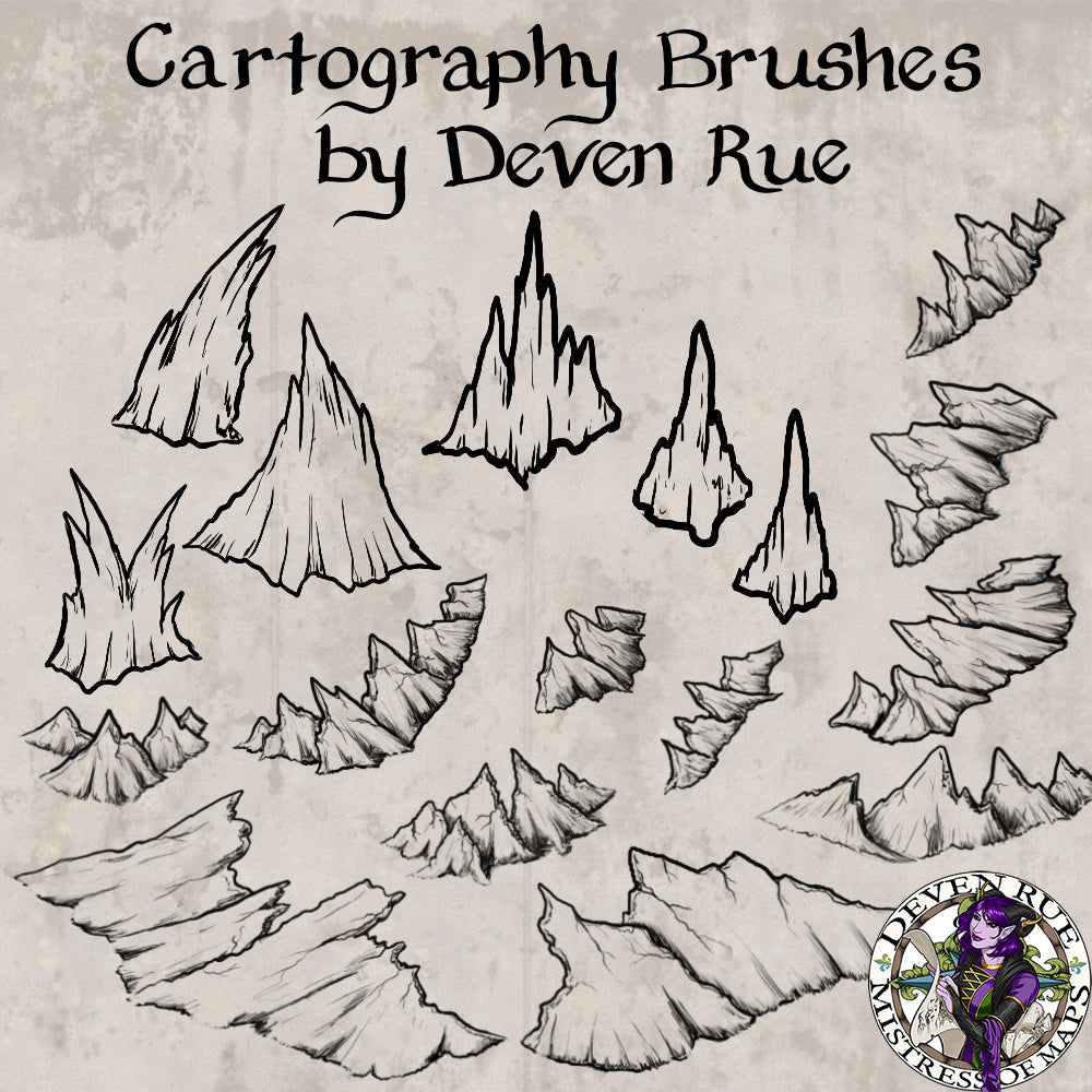 World & Regional Cartography Ultimate Brush Pack