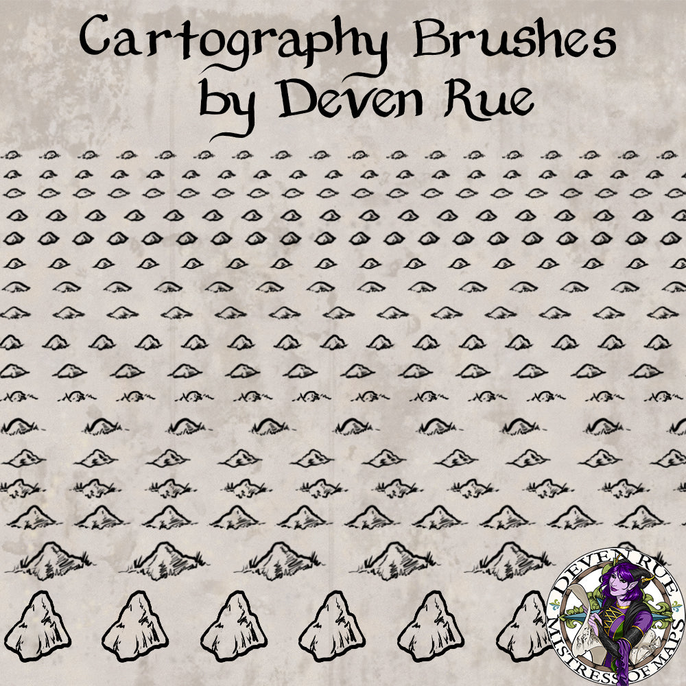 World & Regional Cartography Ultimate Brush Pack