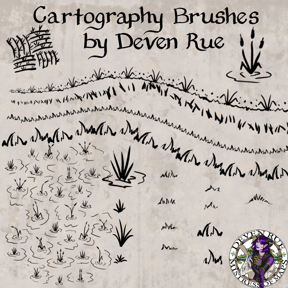 World & Regional Cartography Ultimate Brush Pack
