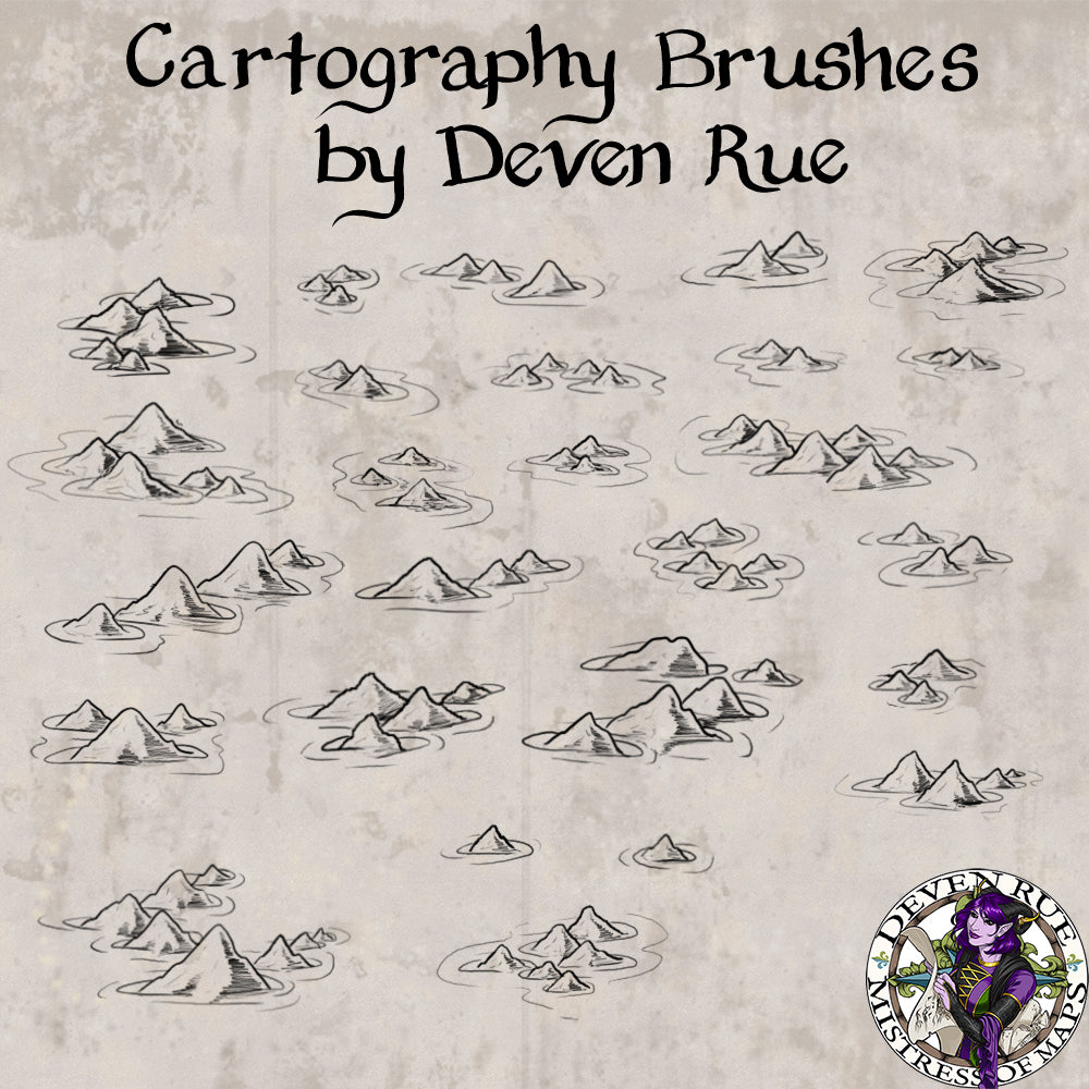 World & Regional Cartography Ultimate Brush Pack