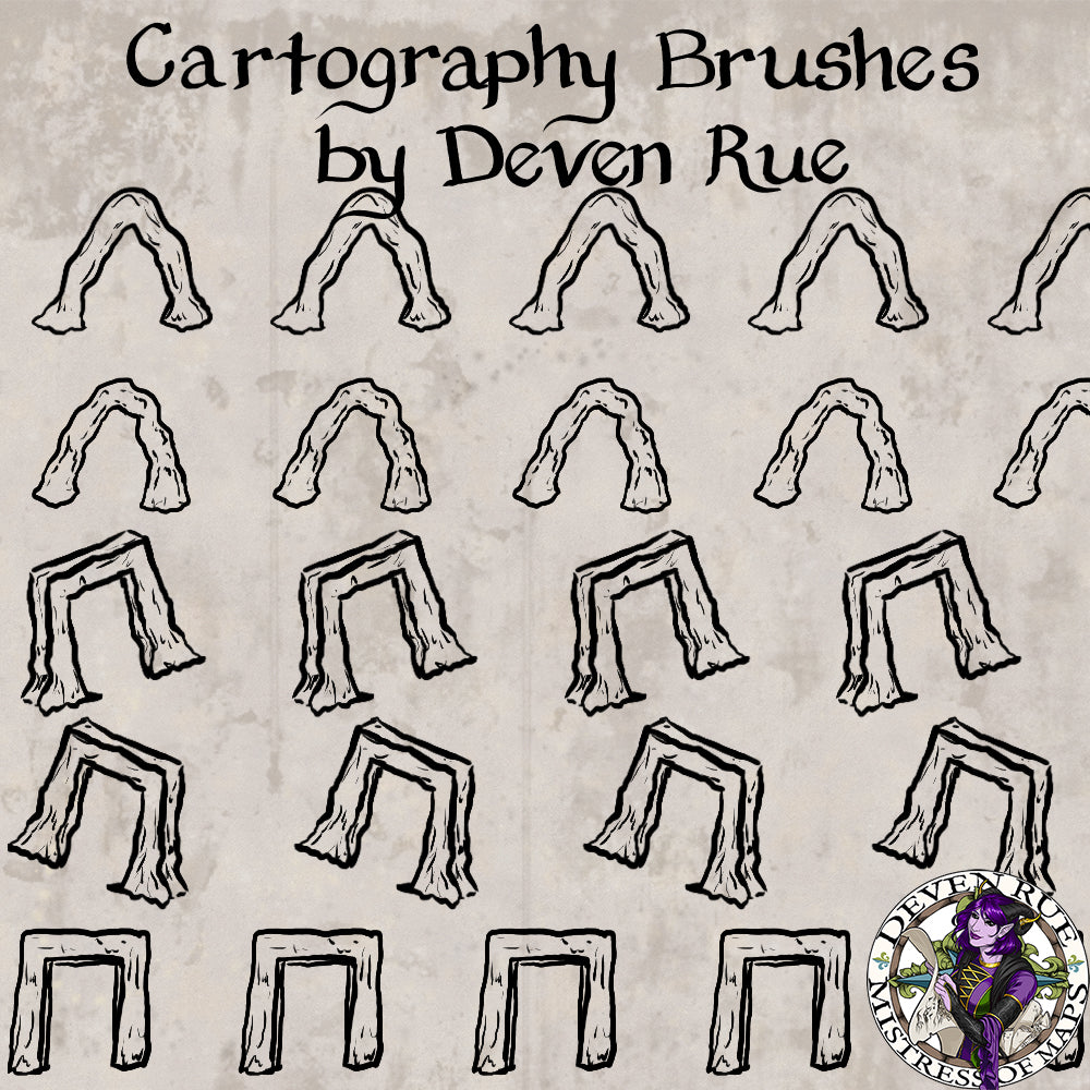 World & Regional Cartography Ultimate Brush Pack