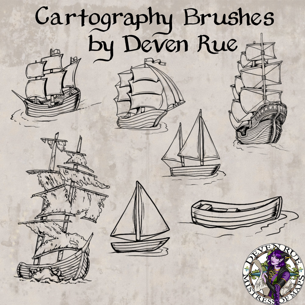 World & Regional Cartography Ultimate Brush Pack