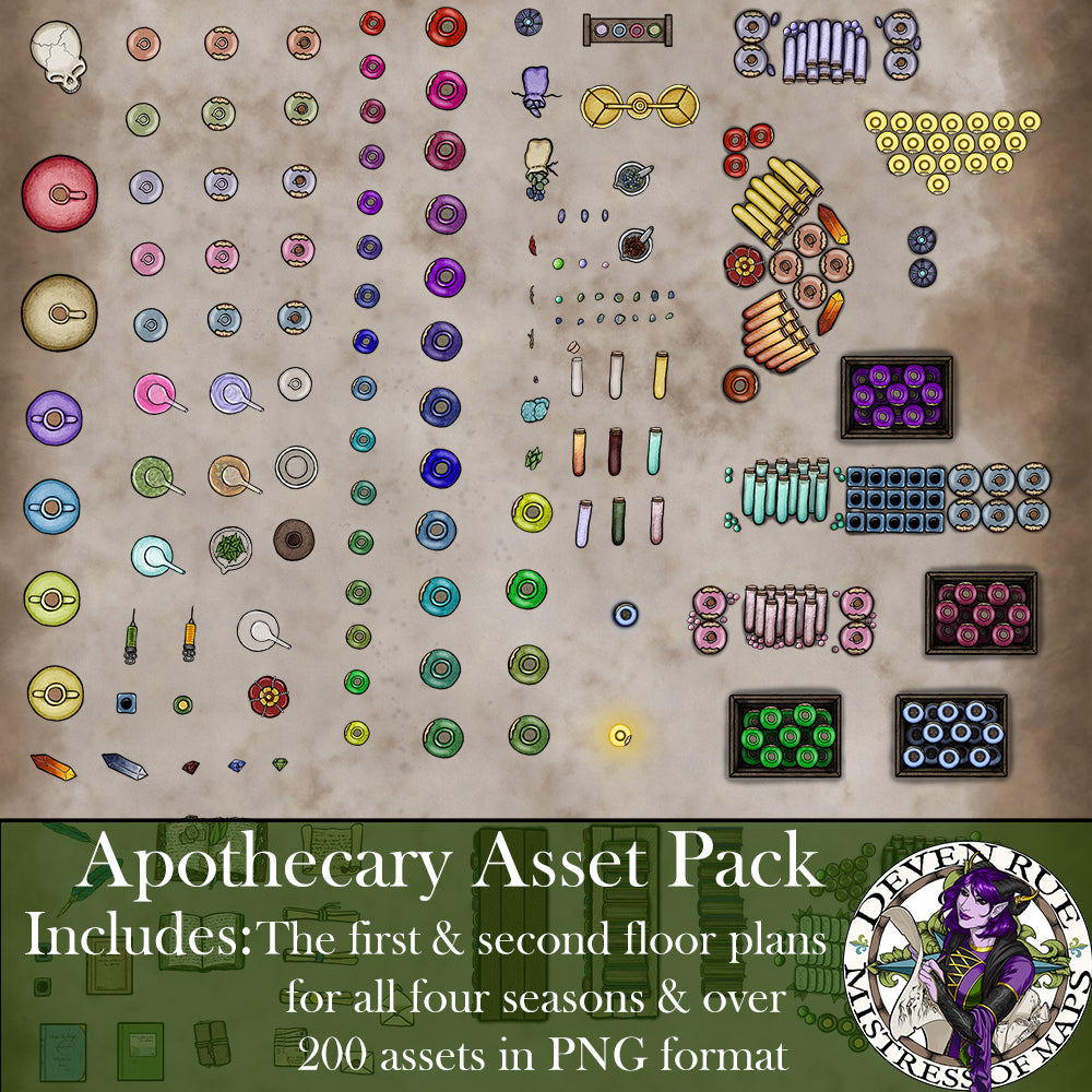 Apothecary Shoppe Asset Pack