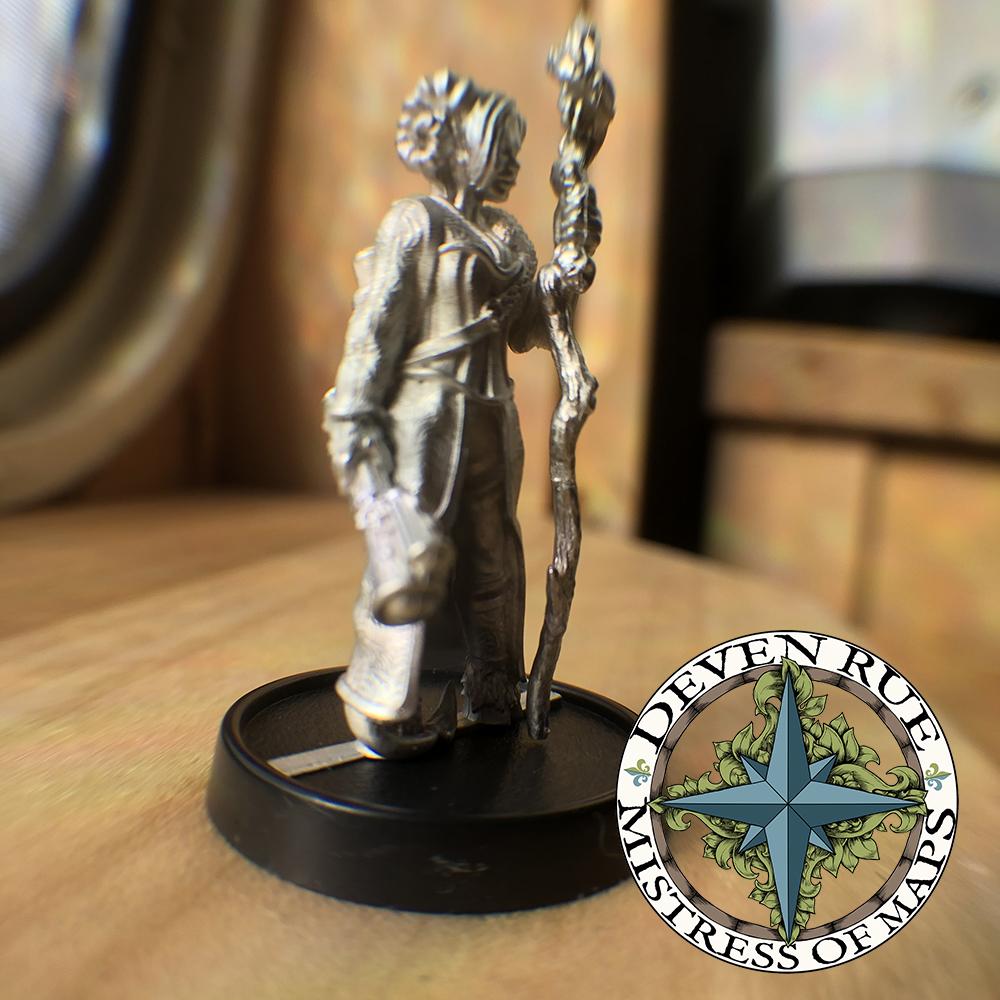 Rue the Cartographer Mini Gaming Accessories Deven Rue