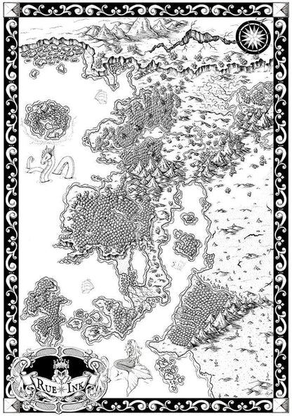 Starfall Printed Map Prop Maps Without text Deven Rue