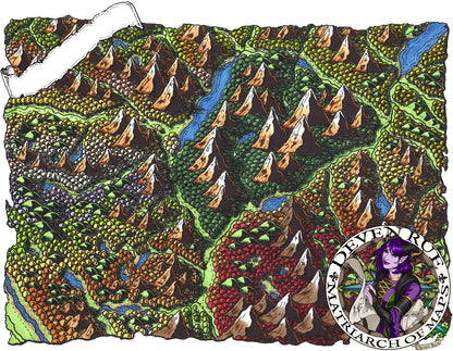 Bliyss Valley Map