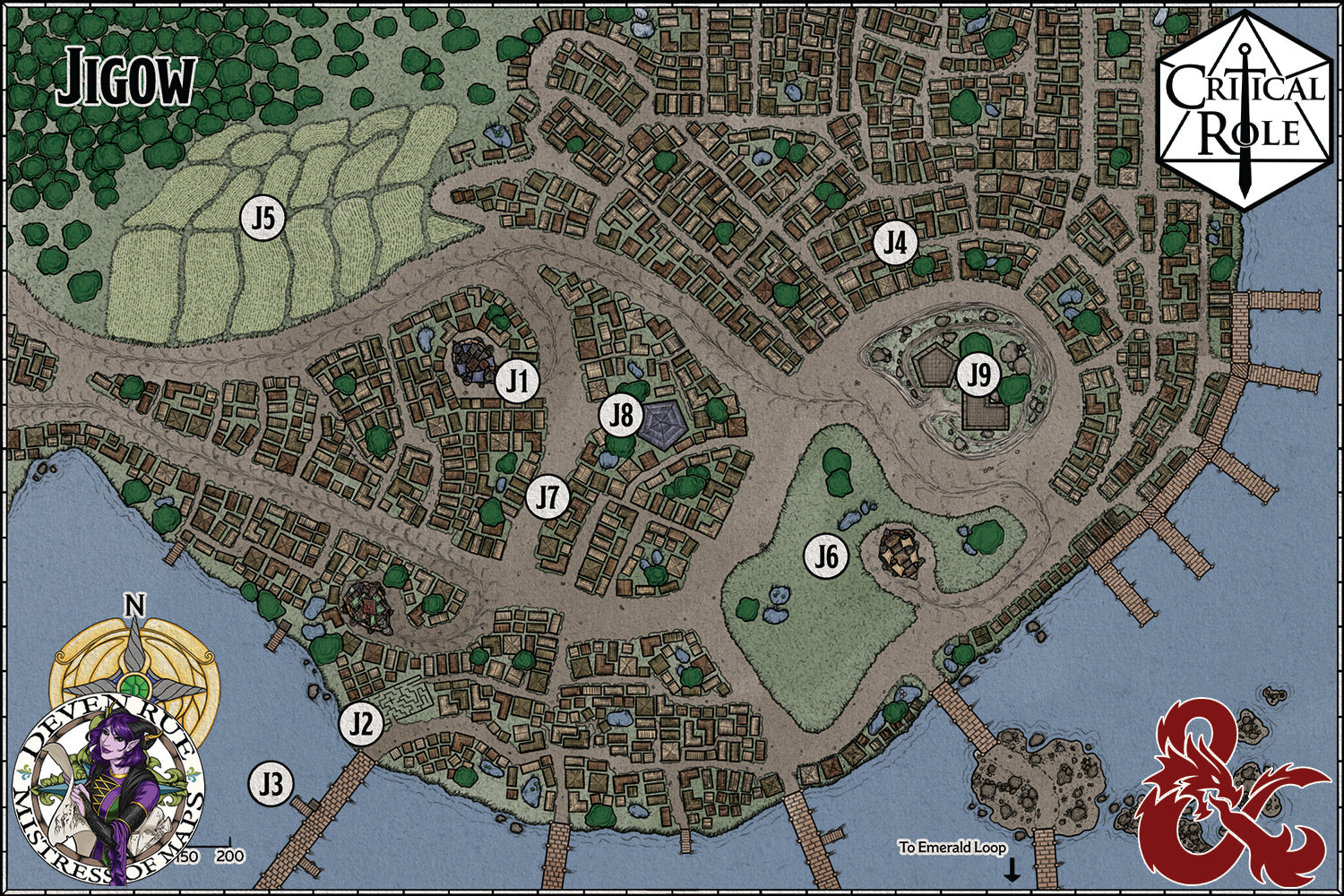 Critical Role Maps – Deven Rue