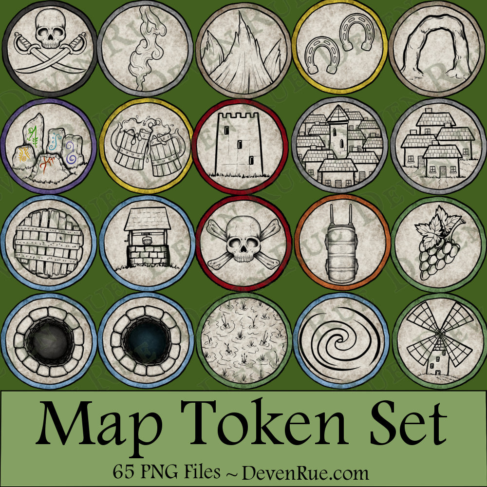 Map Tokens Set