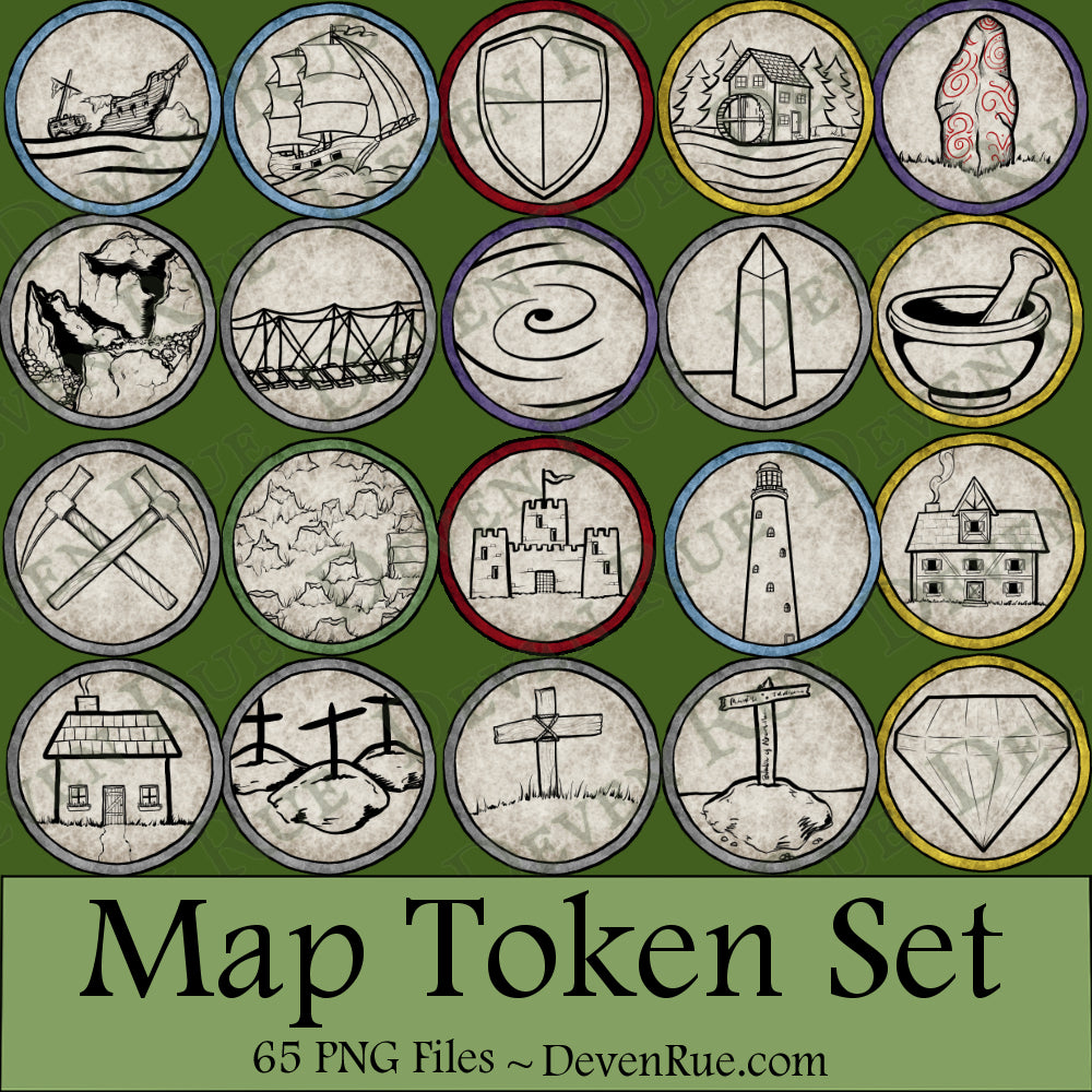 Map Tokens Set