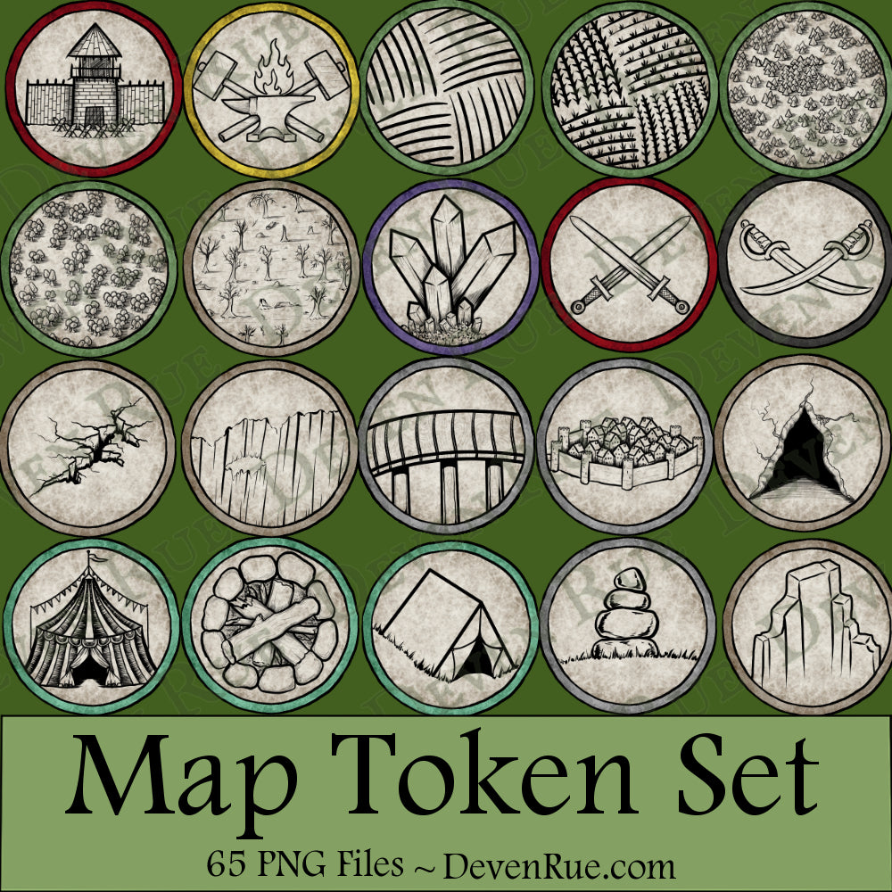 Map Tokens Set