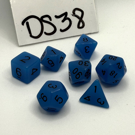 Dice Set - DS38 Glow in the Dark